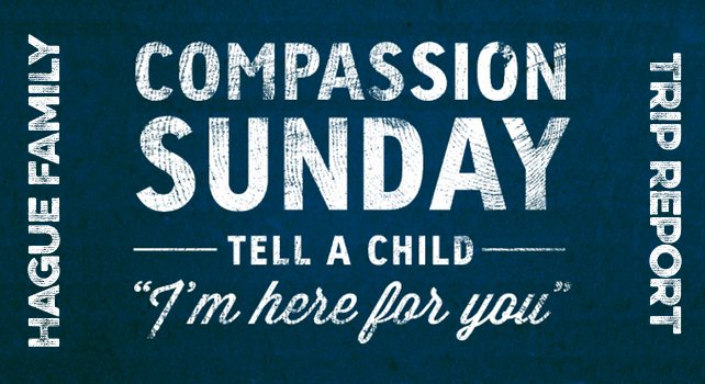 Compassion International - Columbia - Hague Family