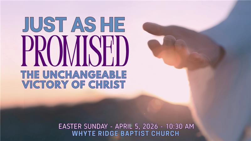 Join us for our Easter Service at 10:30 am – 2405 McGillivray Blvd, Winnipeg